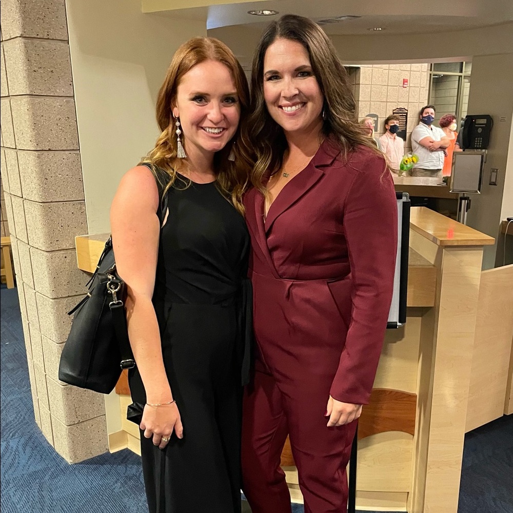 Deep wine colored jumpsuit/pantsuit from Express
